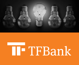 TF Bank ainuke kulu on intress - soodne laenuitnress 16.9% - 26.5% aastas, laenukindlustus, lepingutasud alates €0.